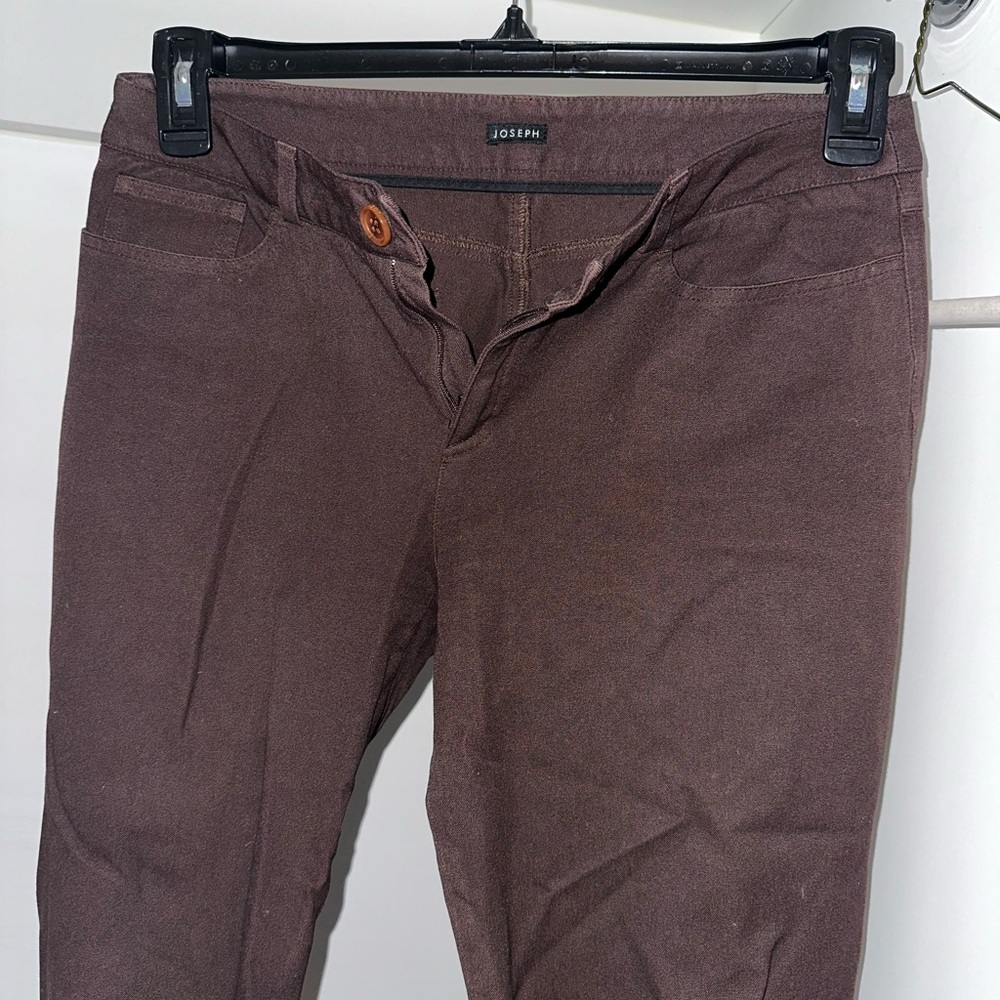 Joseph Chocolate Trousers